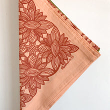Hemlock Goods now HANKER #08 Ocala a 100% cotton Orange and rust bandana artisan-BluebirdMercantile