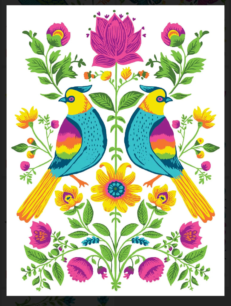 Iron Orchid Designs Iron Orchid Designs Vida Flora by Debi Beard DIY Paint IOD Paint Inlay 12x16 Pad™ 8 sheets-BluebirdMercantile